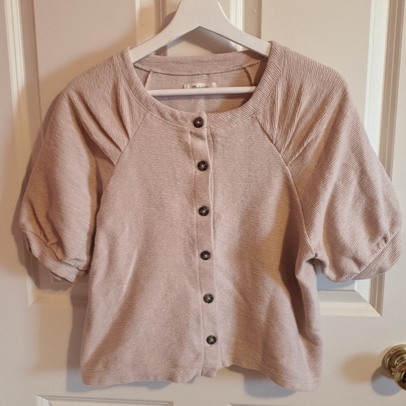 Madewell Tops - Madewell Knit Button Front Top